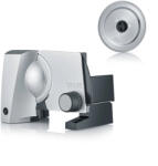 Graef Twin Csomag: SKS100 szeletelőgép (ezüst) + 170 mm sima körkés (S10025) - sousvidehungary