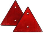 CARPOINT 2 db-os háromszög prizma - piros