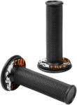 LAMPA univerzális motoros markolat - fekete/narancssárga - párban