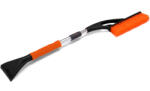  Kefés jégkaparó teleszkópos, szivacsos nyéllel - 76-94 cm