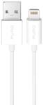 PURO TPE 12W USB-A - Lightning kábel 2m - Fehér