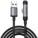 JOYROOM S-A56 EnjoyX sorozatú 90 USB-A - Lightning 3A kábel 1.2m - fekete