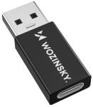 Wozinsky WAAC-01 USB-A - USB-C OTG adapter - Fekete - dellaprint