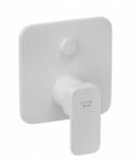 Kludi falsík alatti zuhanycsaptelep 2 funciós, matt fehér (KL-427595375)