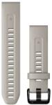 Garmin Óraszíj 20 mm világos kő szilikon (QuickFit) (Fenix 7S)