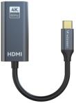 Wozinsky WACH-01 USB-C - HDMI 4K 60Hz Adapter - Fekete