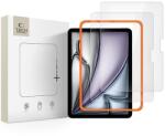 Tech-Protect Easy Set+ 2 db-os edzett üveg iPad Air 11" 2024 / 2025 készülékhez - átlátszó