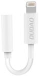 Dudao audio adapter fejhallgató adapter Lightning - 3, 5 mm-es mini jack csatlakozóval, fehér (L16i fehér)