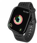 Decoded szilikon Ares O-szíj Apple Watch 40/41/42 mm-hez - fekete