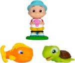 Jazwares Cocomelon spriccelő fürdőjáték, JJ, hal és teknős (CMW0030)