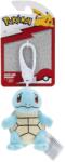 Jazwares Pokémon kulcstartós plüssfigura, Squirtle, 9 cm (PKW0123)