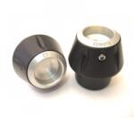 RDMOTO Crash protectors RDMOTO KTM13N fekete with silver caps