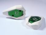 RDMOTO Crash sliders RDMOTO KTM13N white polyamide with green caps