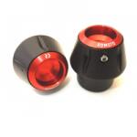 RDMOTO Crash protectors RDMOTO KTM13N fekete with red caps