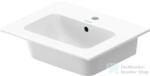Duravit ME BY STARCK 53x43 cm-es bútorral aláépíthető mosdó, matt fehér 2336533200 (2336533200)
