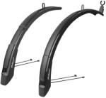 Polisport Expander Cross 26-29-es műanyag sárvédő szett, 65 mm, pálcás, fekete