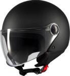 MT Helmets Cască de motocicletă deschisă MT Street S Pure A1 negru mat (MT133800PA12)