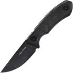 Real Steel Receptor, Black Stonewash 14C28N, Black Micarta RE-3552BM (RE-3552BM)
