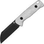 QSP Knife Baby Penguin 14C28N, black stonewash, G10 + aluminum foil QS130BP-D2 (QS130BP-D2)