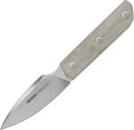 Viper MIRROR1 Spear Point Stonewash M390, Zöld Vászon Micarta, Bőr tok VT4060CG (VT4060CG)