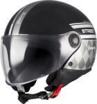MT Helmets Cască de motocicletă deschisă MT Street S Runway B2 negru-gri (MT1338D03B21)