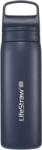LifeStraw Rozsdamentes Acél Vízszűrő Palack; 18oz; Égei-tenger LGV418ASWW (LGV418ASWW)