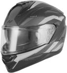 NOX Cască integrală pentru motocicletă NOX N304-S REVO negru mat-argintiu (AIM140-2786)