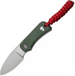 CIVIVI Baby Banter Stonewashed Nitro-V Zöld Micarta Fix Pengés Ben Petersen dizájn C23045-2 (C23045-2)