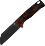 QSP Knife Baby Penguin 14C28N, black stonewash, Tortoise resin QS130BP-B2 (QS130BP-B2)