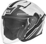 NOX Cască de motocicletă deschisă NOX N130 EKTO alb-negru (AIM140-2807)