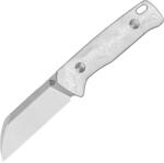 QSP Knife Baby Penguin 14C28N, 2 tone stonewash-satin, G10 + aluminum foil QS130BP-D1 (QS130BP-D1)