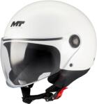 MT Helmets Cască de motocicletă deschisă MT Street S Pure A0 albă (MT133800PA01)
