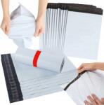 GALAXIA Futártasakok, 200×300mm, 50db, fehér, fekete belső