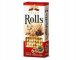 Cookies Land Rolls Wafer ostyák, csokoládé-dió, 160g, ropogós, krémmel töltött (CL-RW-160-CZO)