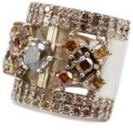 Ékszershop Gyémánt köves fehérarany gyűrű (1326992)