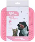 Holland Animal Care Lick Mat Quad - habzsolásgátló nyalogatós tálca, rózsaszín