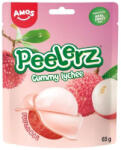 Amos Sweets Peelerz Gummy Lychee licsi ízű hámozható gumicukor 65g - delfinbuvar