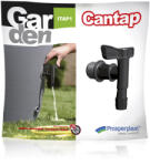 Prosperplast Csaptelep, esővízgyűjtő tartályhoz, fekete, 3/4 (ITAP1-S411)