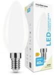 Modee LED lámpa B35 gyertya filament 4W- 40W E14 430lm 840 220-240V AC 35000h 360° 4000K Modee - ML-MCF4000K4WE14 (ML-MCF4000K4WE14)