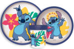 Disney Lilo és Stitch, A csillagkutya Disney Lilo és Stitch Palms csúszásmentes étkészlet, micro műanyag szett (JVL66669)