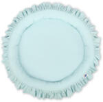 My Sweet Baby babafészek, világos menta, átmérő Ø90cm, 14cm magas, 100% pamut