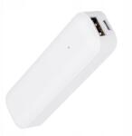 Setty Powerbank, 2600mAh, mini, fehér, 5V/1A (5900495875457)