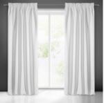 EUROFIRANY Logan sötétítő függöny Fehér 135x270 cm