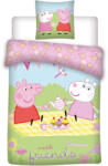  Peppa malac gyerek ágyneműhuzat 100×135cm, 40×60 cm (BRM000971)