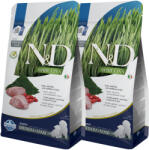 N&D Spirulina N&D Dog Spirulina Bárány Puppy Medium és Maxi 2x2kg