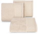 Eurofirany Layla minőségi törölköző fényes díszítéssel Bézs 70x140 cm