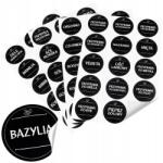 Decortrend 60db Címke Matrica, üvegekre, fűszerekre, 35mm átmérőjű, öntapadós (NAKPRZYP60)