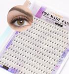  6D W Shape PreMade Fanolt Tincses műszempilla 12 sor, 0, 07 C - 15mm