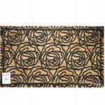 Tragar Lábtörlő bejárati szőnyeg, 45×75cm, gumírozott, virágmintás (31727)