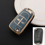  Vauxhall 2 gombos bicskakulcs TPU tok kék arany (TOP016AKE)